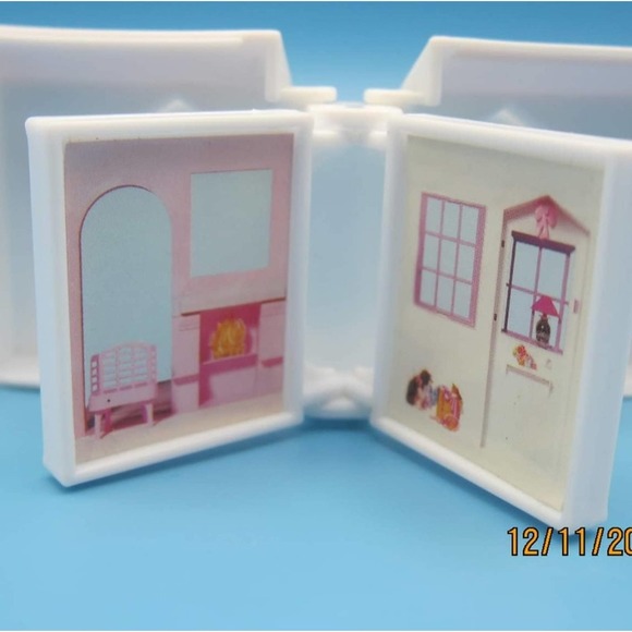 Vintage Kelly Changing Table Barbie Mattel Purple Toy Teddy Bear - Picture 10 of 15